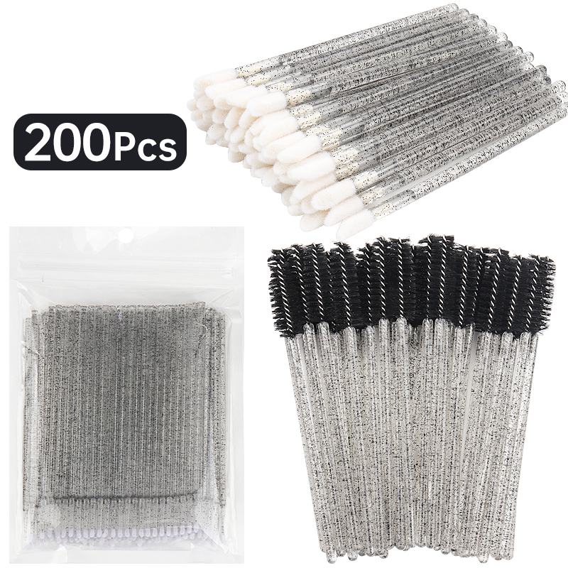 Eyelash Extension Remover - 200 Pcs Eyelash Extension Makeup Set
