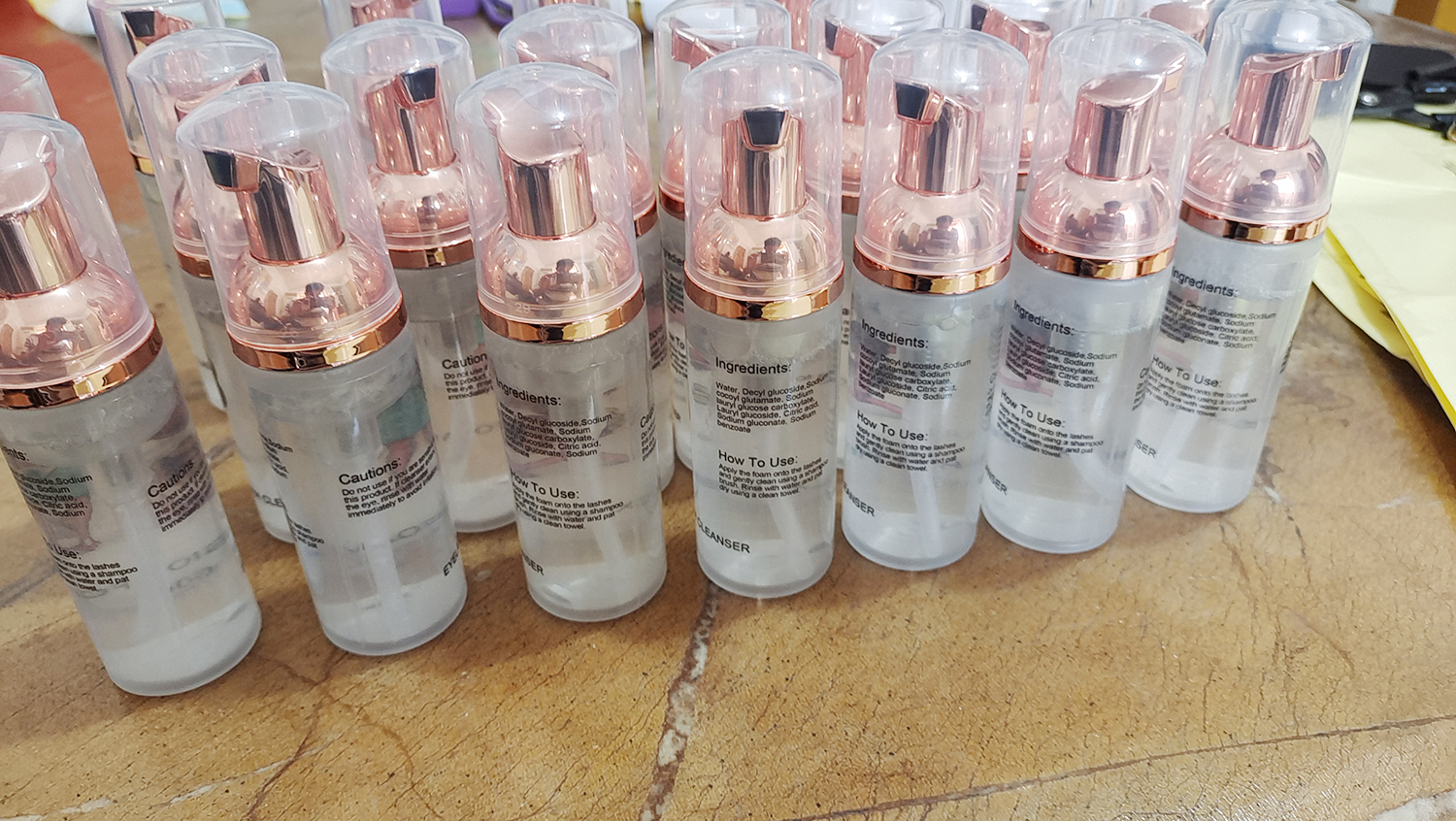 Eyelash Extension Wash - Wholesale Custom Private Label Lash Cleanser