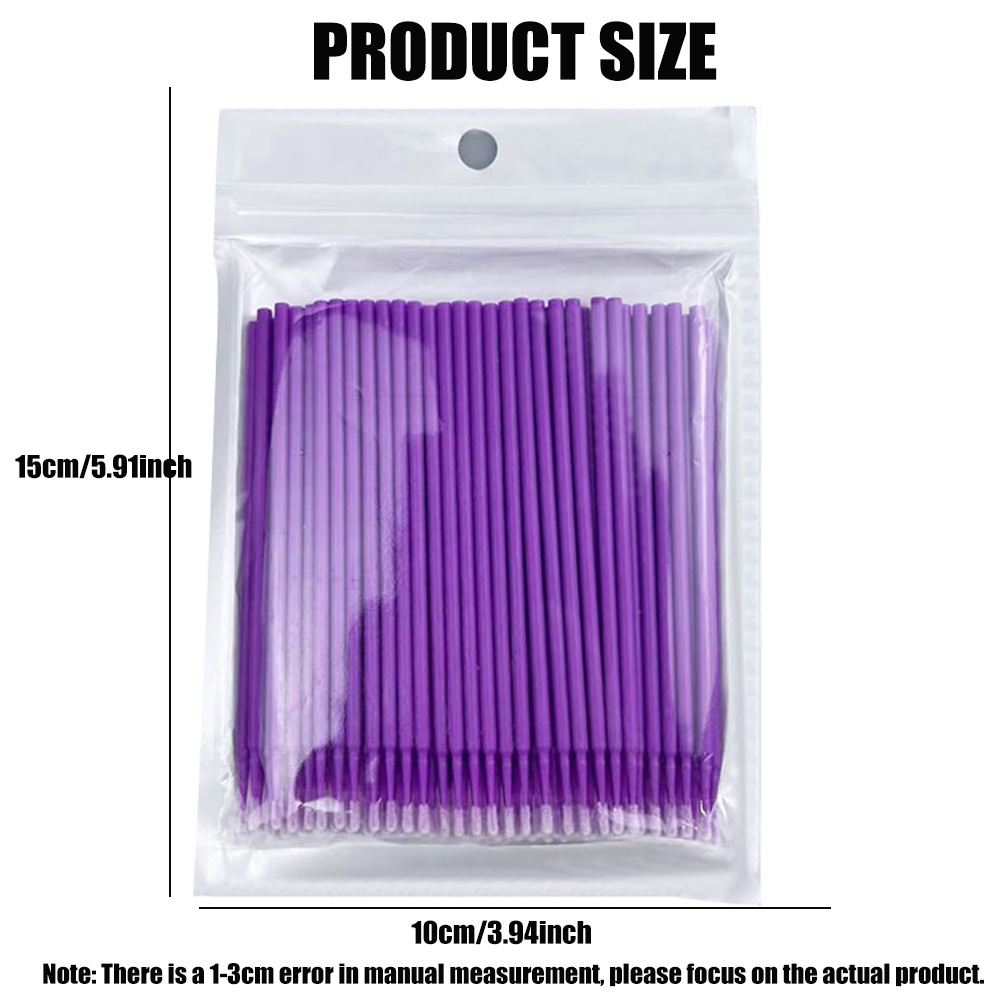 500/1000PCS Eyelash Cleaning B - Eyelash Extension Remover recensione e prezzo