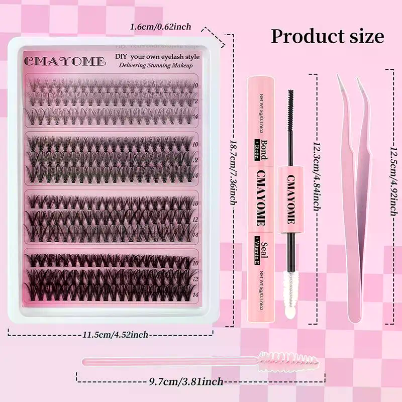 Wispy Lash Extension Kit C Cur - Eyelash Extension C Curl recensione e prezzo