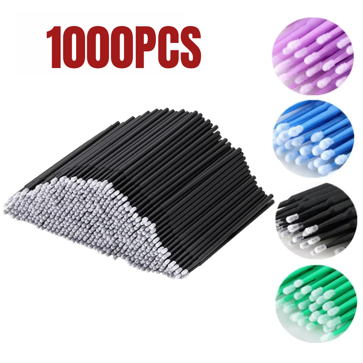1000/500PCS Eyelash Cleaning B - Eyelash Extension Remover recensione e prezzo