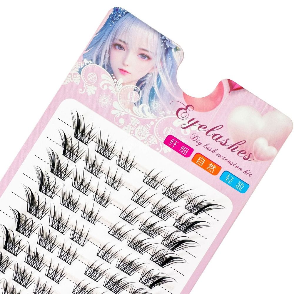 3D Cat Eye Clusters Lashes Man - Eyelash Extension C Curl recensione e prezzo