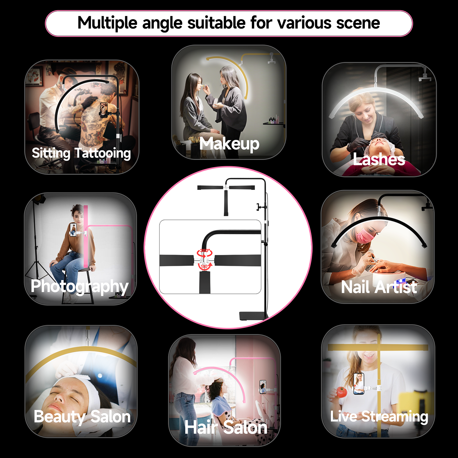 New 45W Customizable LOGO 2024 - Eyelash Extension Led recensione e prezzo