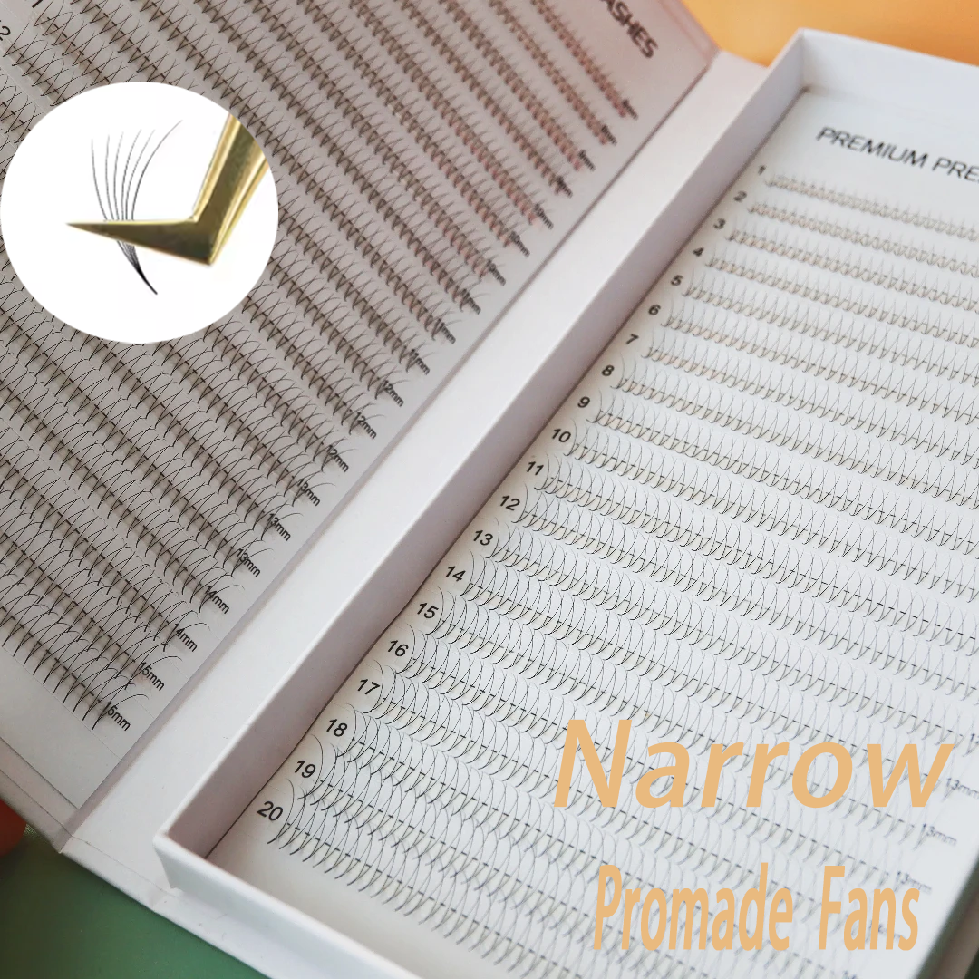 800/1600 Fans Narrow Premade L - Eyelash Extension C Curl recensione e prezzo