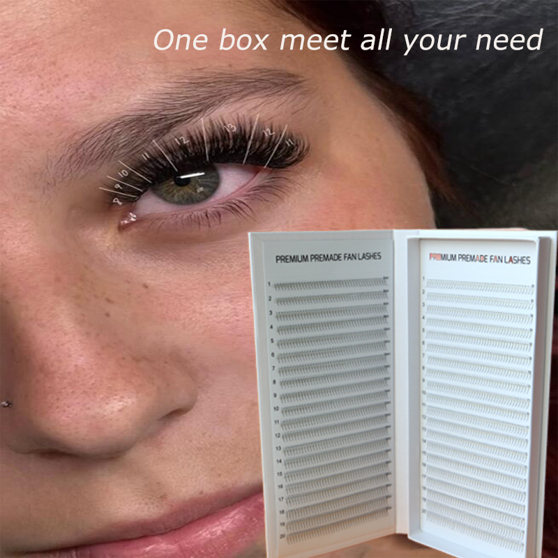 800/1600 Fans Narrow Premade L - Eyelash Extension C Curl recensione e prezzo