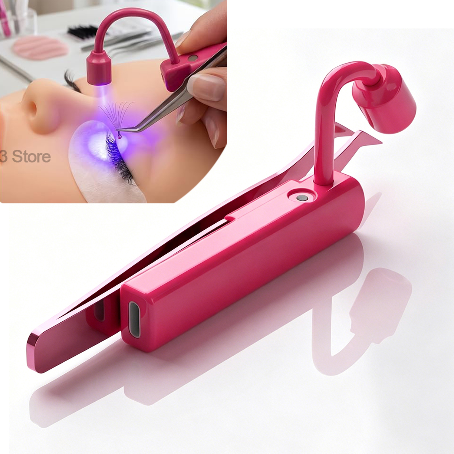 Mini UV Lash Light 180° Rotati - Eyelash Extension Led recensione e prezzo