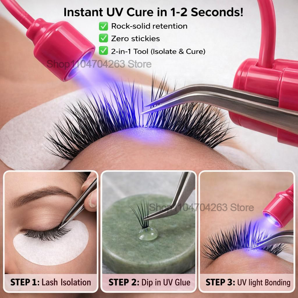 Mini UV Lash Light 180° Rotati - Eyelash Extension Led recensione e prezzo