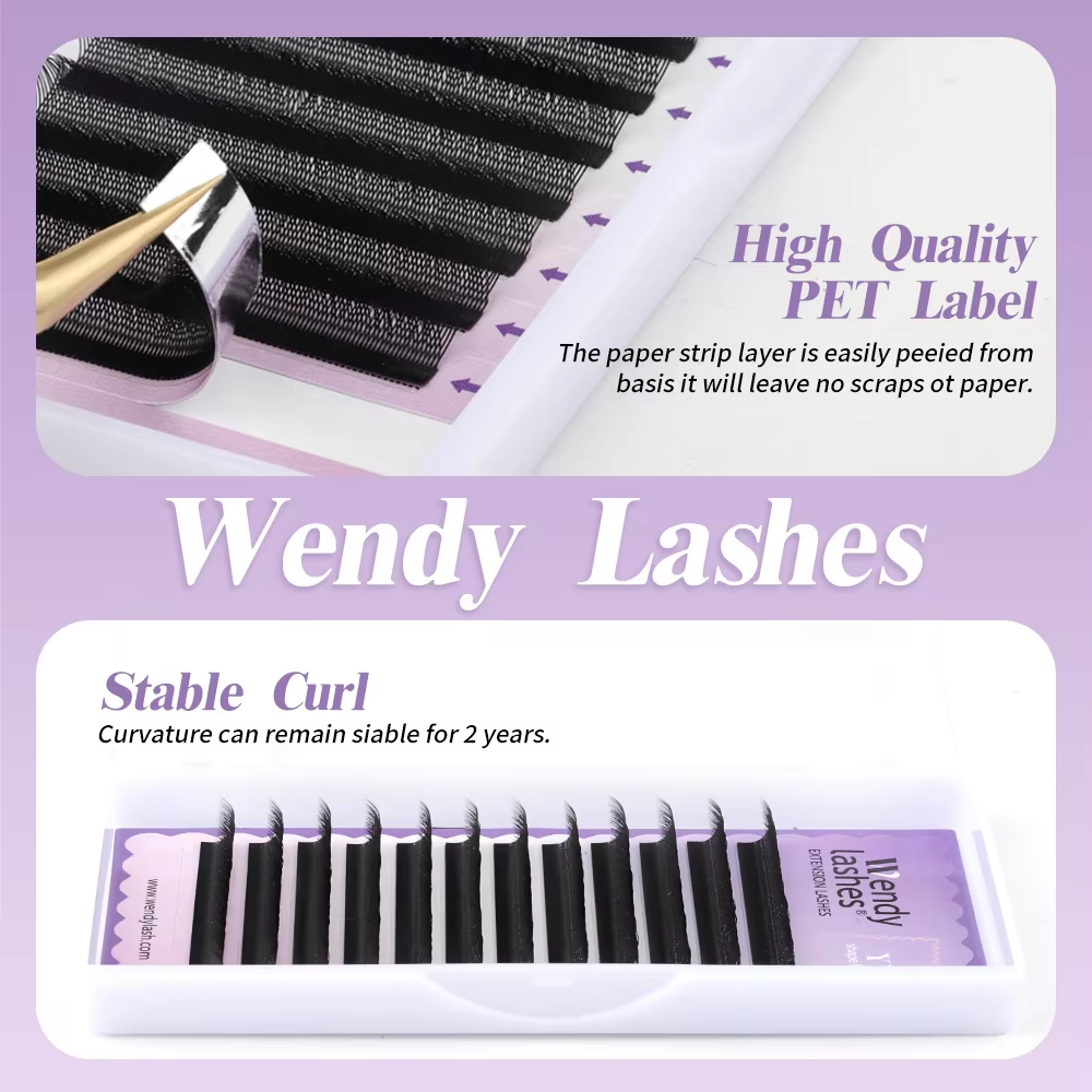 Wendy Lashes YY Shape Eyelash  - Eyelash Extension C Curl recensione e prezzo