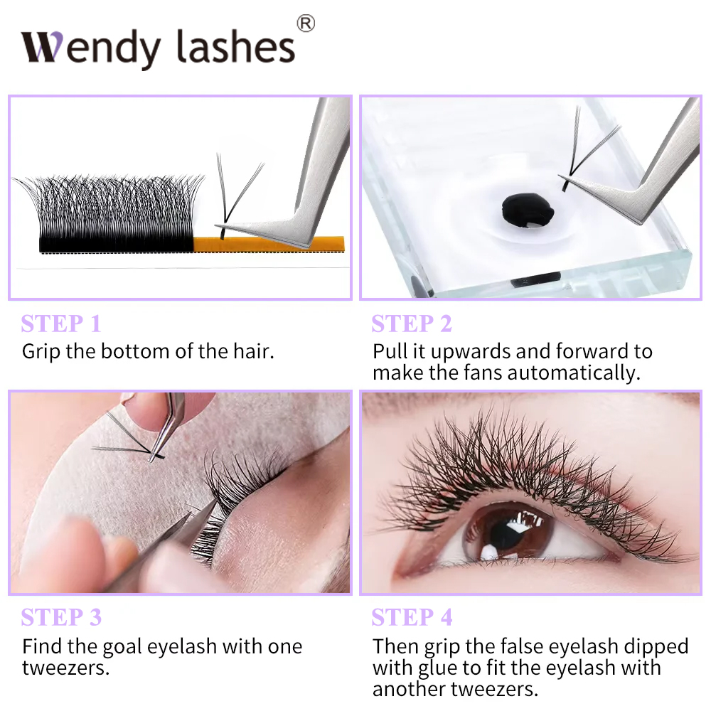 Wendy Lashes YY Shape Eyelash  - Eyelash Extension C Curl recensione e prezzo