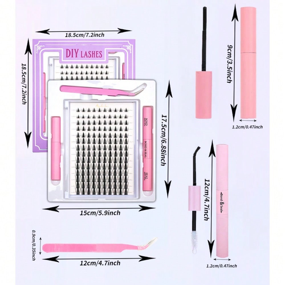 DIY Eyelash Extension Kit, D C - Eyelash Extension Remover recensione e prezzo