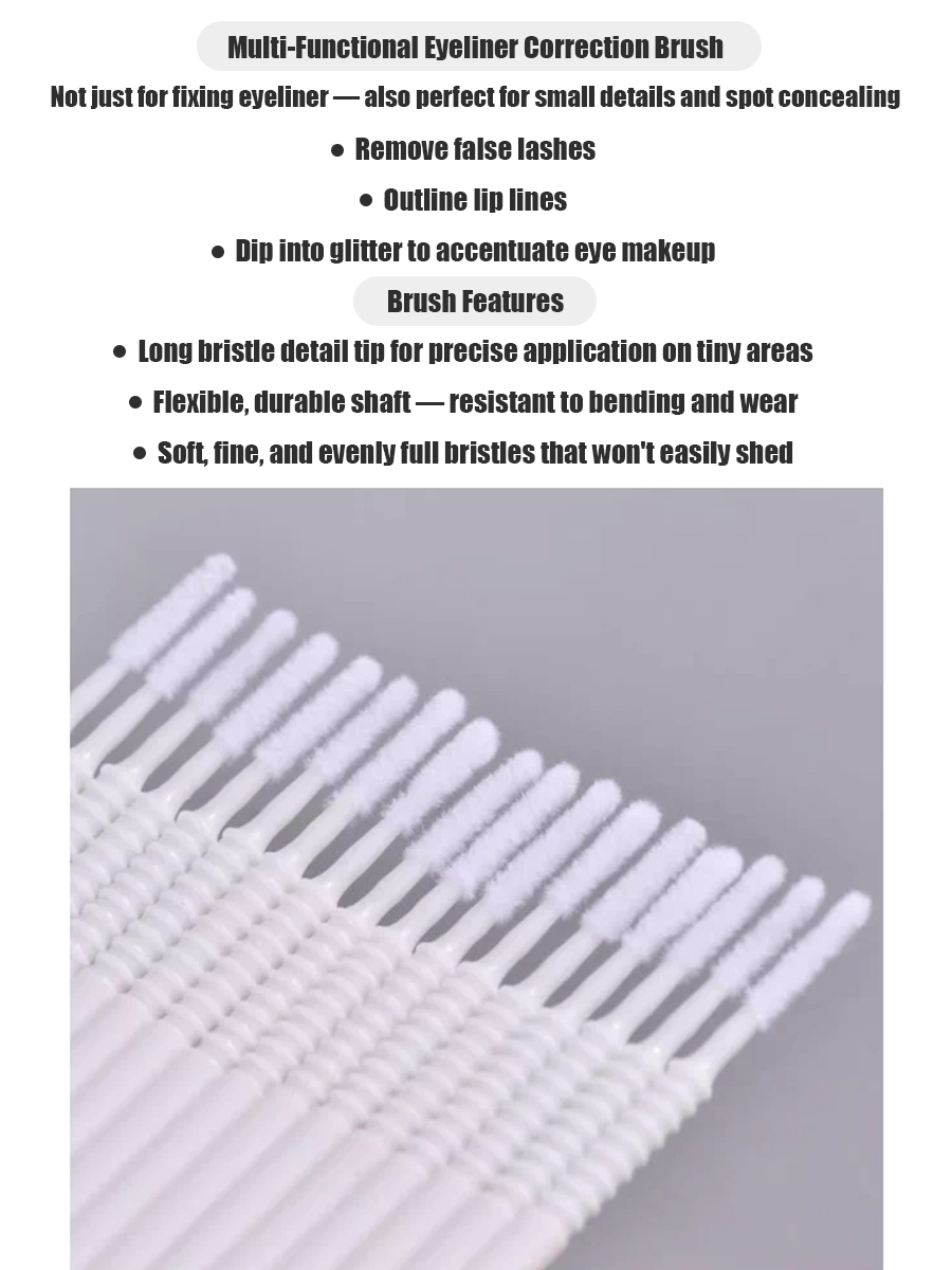 Disposable Long Cotton Swabs E - Eyelash Extension Remover recensione e prezzo