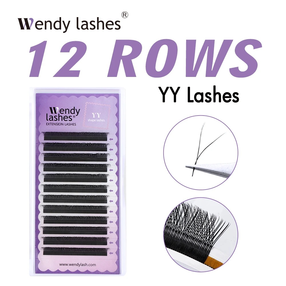 WENDY 2D YY Shape C/D Curl Eya - Eyelash Extension C Curl recensione e prezzo