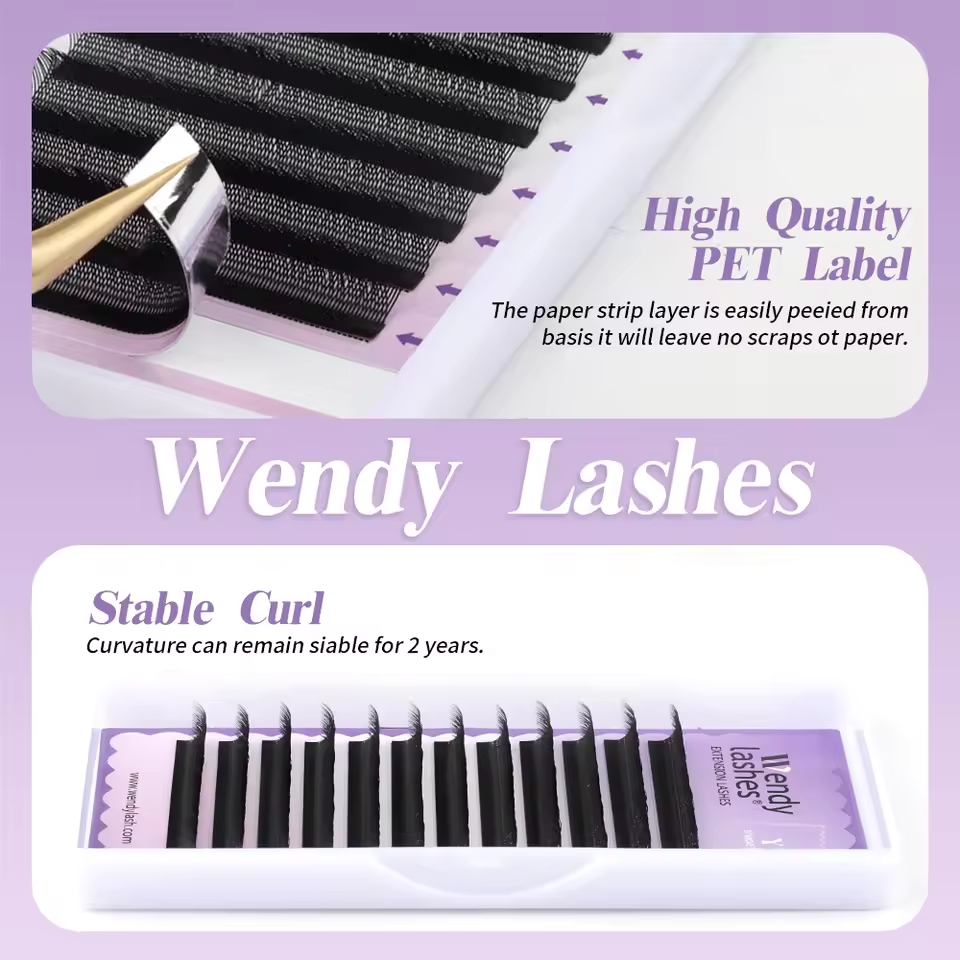 WENDY 2D YY Shape C/D Curl Eya - Eyelash Extension C Curl recensione e prezzo