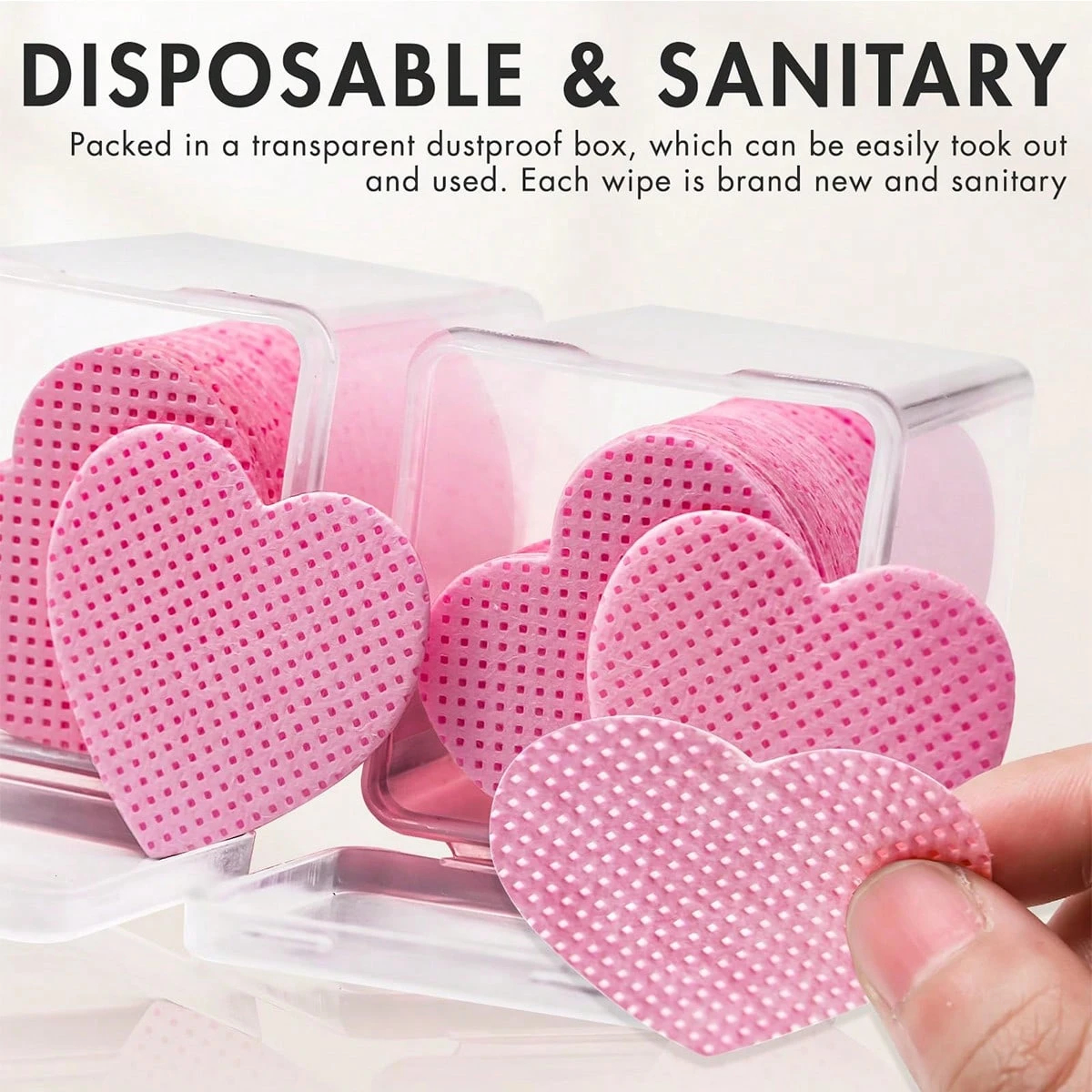 LINMANDA 200 Pieces of Lint-Fr - Eyelash Extension Remover recensione e prezzo