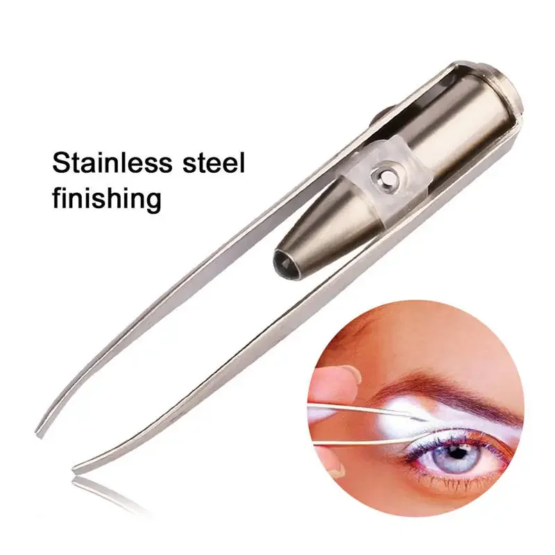 1/3Pcs Led Eyebrow Tweezers St - Eyelash Extension Led recensione e prezzo