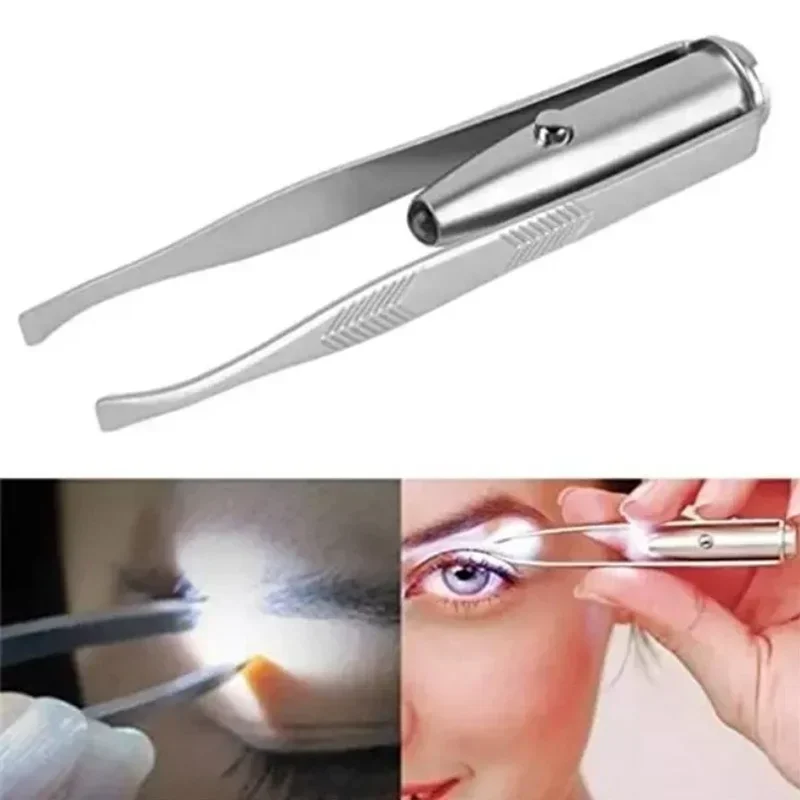 1/3Pcs Led Eyebrow Tweezers St - Eyelash Extension Led recensione e prezzo
