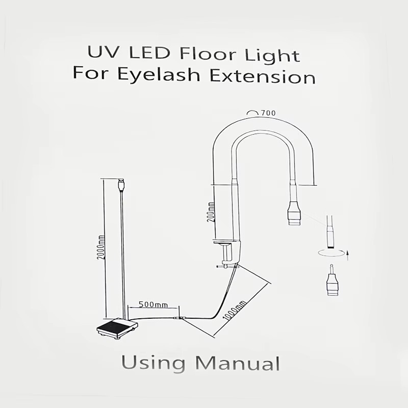 UV Lash Light UV Eyelash Glue  - Eyelash Extension Led recensione e prezzo