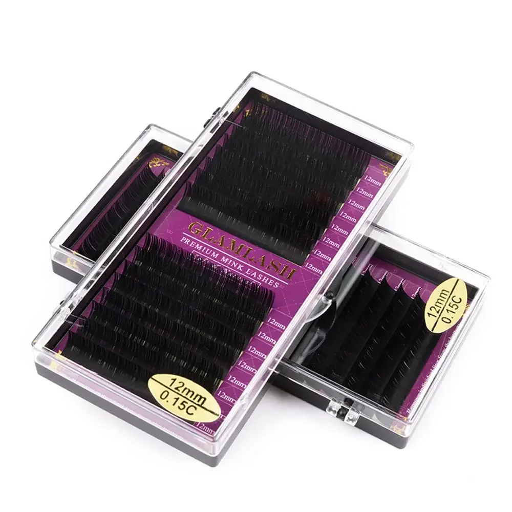 GLAMLASH Wholesale 16Rows BCCC - Eyelash Extension C Curl recensione e prezzo