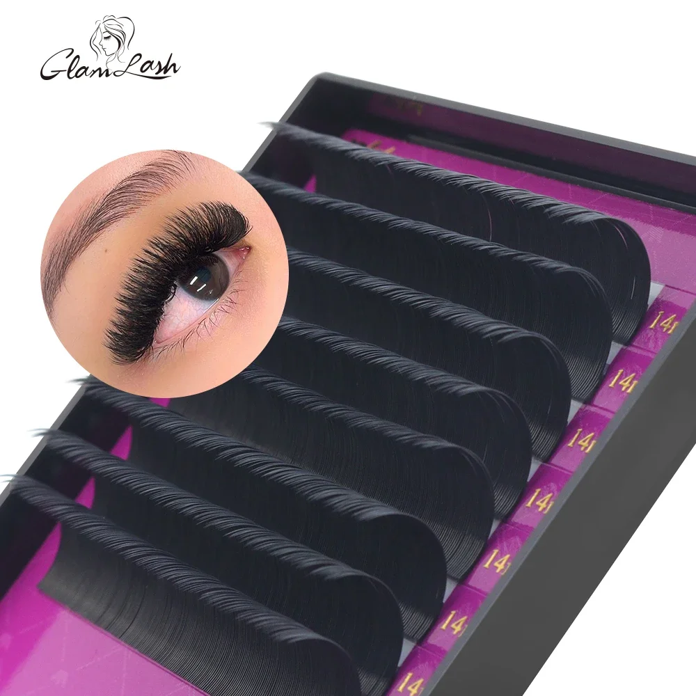 GLAMLASH Wholesale 16Rows BCCC - Eyelash Extension C Curl recensione e prezzo