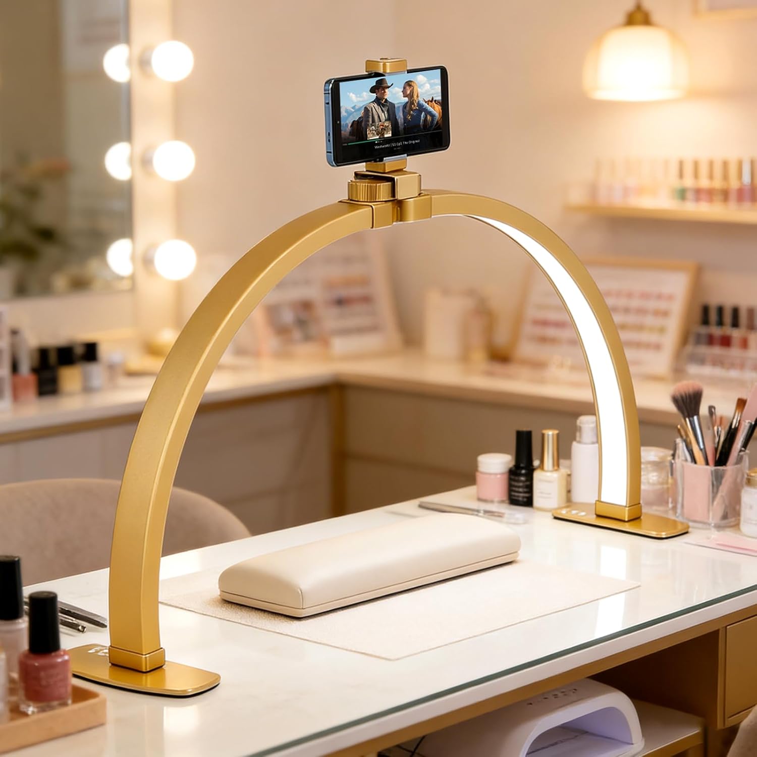 29IN Folding Half-Moon LED Lam - Eyelash Extension Led recensione e prezzo