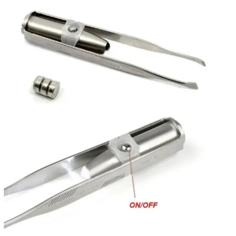 1/2pcs Eyebrow Tweezer with LE - Eyelash Extension Led recensione e prezzo