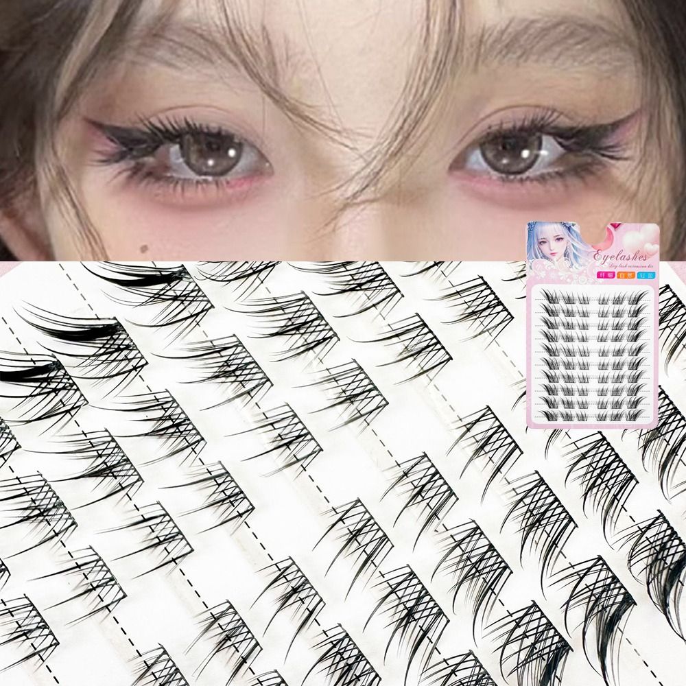 3D Cat Eye Clusters Lashes Nat - Eyelash Extension C Curl recensione e prezzo