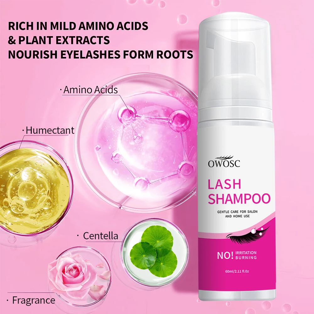 60ml Eyelash Extension Shampoo - Eyelash Extension Wash recensione e prezzo