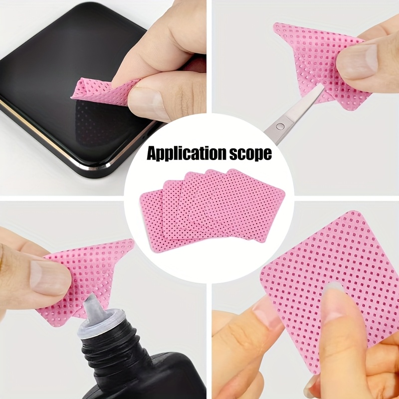 50/100/200pcs Lint-Free Nail W - Eyelash Extension Remover recensione e prezzo