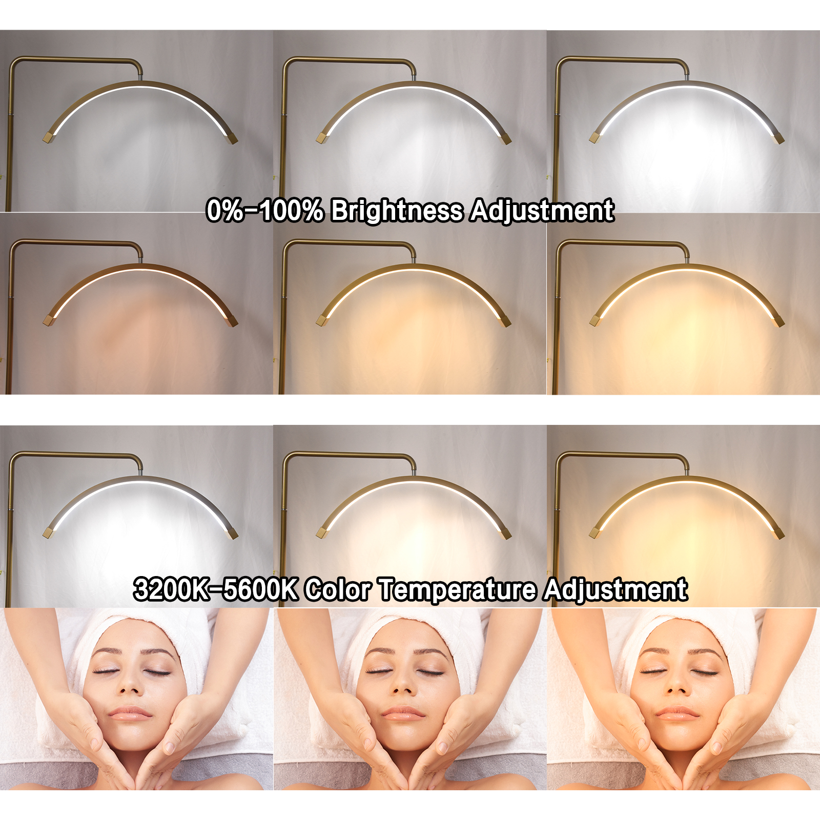 Fosoto Golden Photography Lamp - Eyelash Extension Led recensione e prezzo