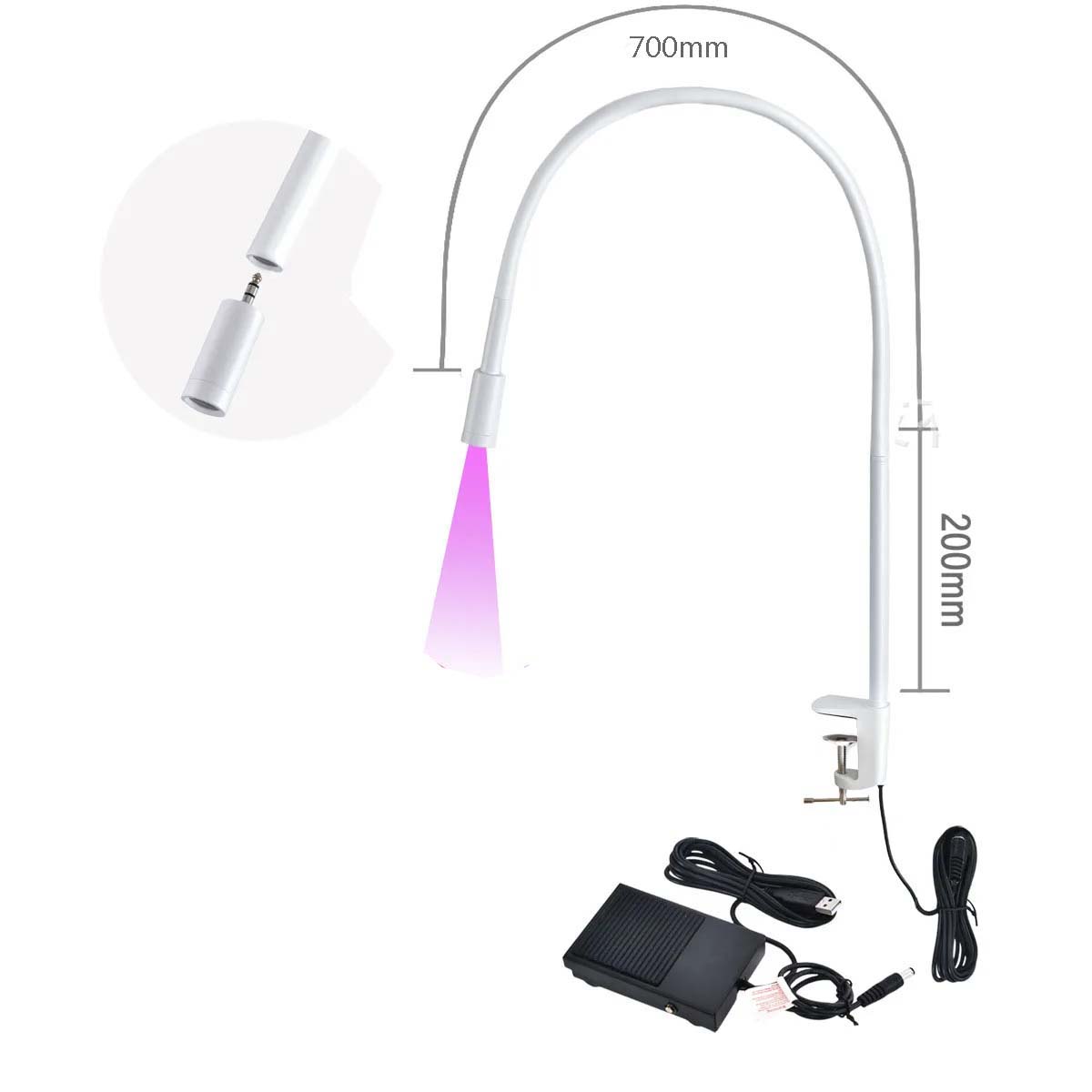 USB UV Ultraviolet Light LED U - Eyelash Extension Led recensione e prezzo